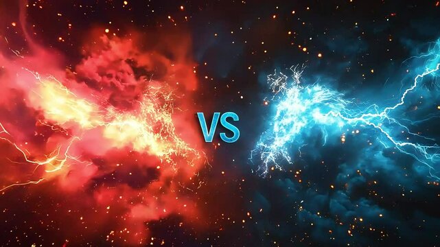 versus vs fight battle screen background design