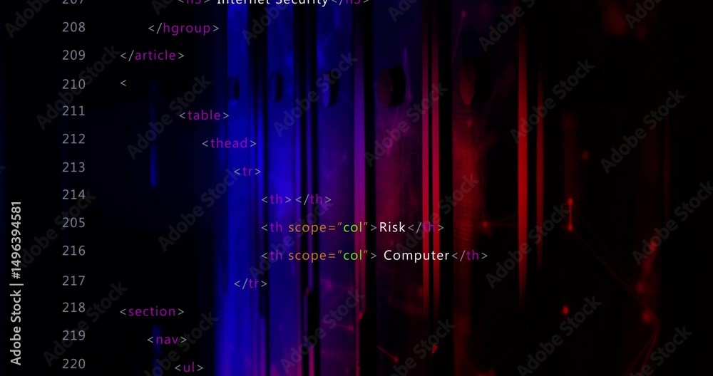 Poster code markup scrolling after table reveal, appending security links for illustrating topic growth