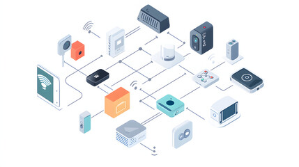 Obraz premium AI,Concept map, technological concept map, smart agriculture, smart healthcare, design, concept, illustration, background, art, pattern, texture, energy, technology, digit, vector, animation, business