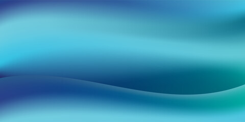 Blue-green gradient studio room, abstract background pattern, walls and floor reflect neon lights, dark tones and feel  speed of digital technology connected blue-green background. Future technology.