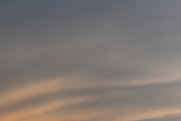 Obraz premium beautiful golden sky and white cloud background in springtime