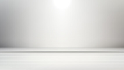 bright minimalist white studio space with clean backdrop and floor for product photography commercial use