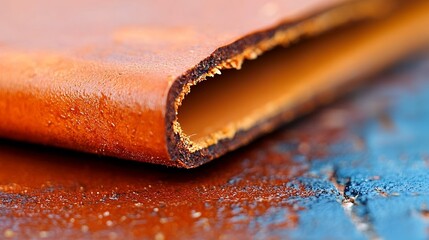 Leather Detail Close Up