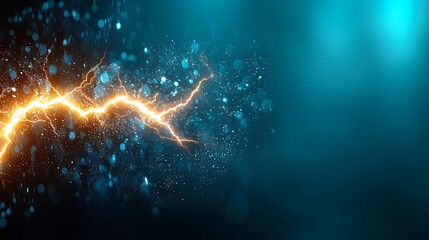 Lightning Bolt Energy Background