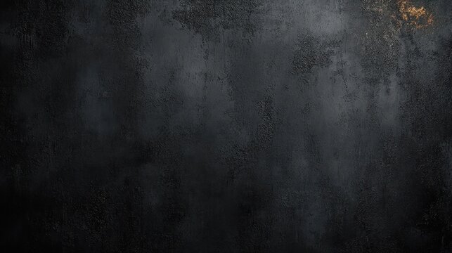 Dark textured surface with rough patches and subtle light reflections creating an industrial and moody atmosphere