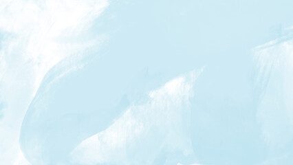 Soft dreamy strokes of light blue texture. Abstract background for header poster banner backdrop design