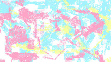 Geometric pastel blocks textured abstract artwork. Abstract background for header poster banner backdrop design