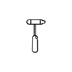 Reflex Hammer Line Style Icon Design