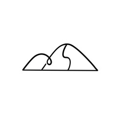 Sand Line Style Icon Design