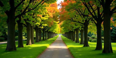 Obraz premium alley in the park