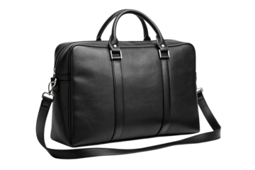 black bag isolated on white