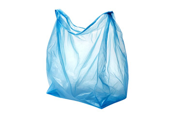 plastic bag isolated on white