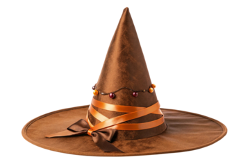 witch hat isolated on white
