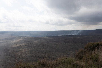 lava field in hawaii