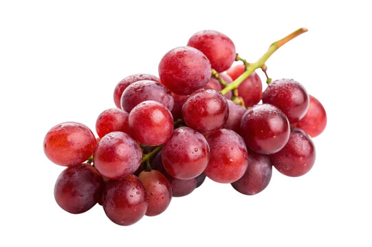 bunch of red grapes