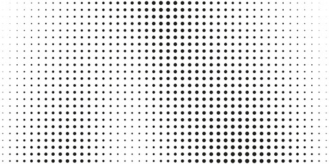 grunge Halftone white and black dots pattern and black gradient grunge texture background. Dotted line comic sport style vector illustration