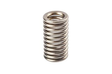 metal wire isolated on white background