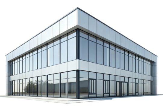modern office building