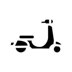 moped motorcycle icon