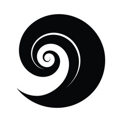 Spiral Poster Vector Design