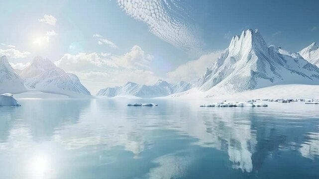 Visit to North Pole Or Winter Wonderland Destinations 4K Videos