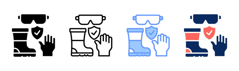 Equipment icon sheet multiple style collection