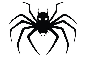spider on a white background