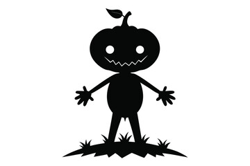 halloween pumpkin cartoon character