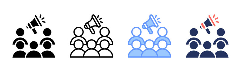 Customer Satisfaction icon sheet multiple style collection