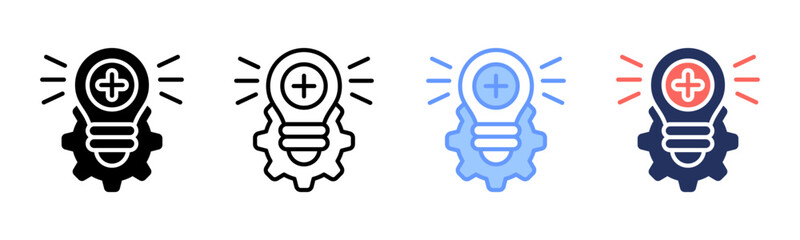 Approach icon sheet multiple style collection