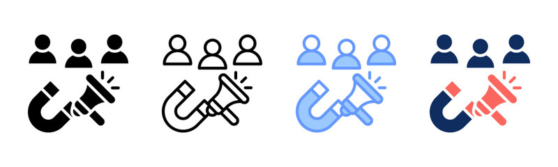 Lead icon sheet multiple style collection