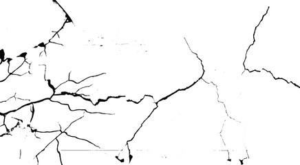 Black crack background. Scratched lines texture. White and black distressed grunge concrete wall pattern for graphic design.