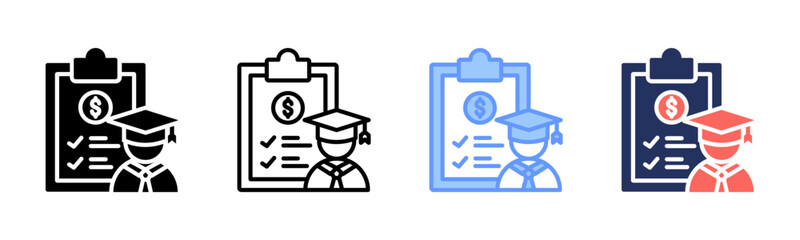 Results icon sheet multiple style collection