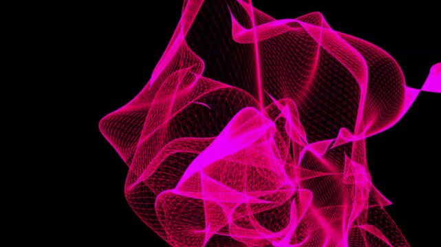 pink trap code mir seamless abstract wave background digital animation