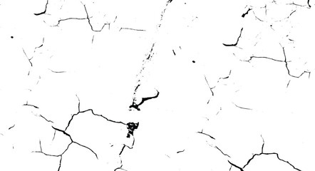 Broken and grated urban street wall construction. Vector Illustration.