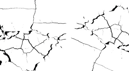 Broken and grated urban street wall construction