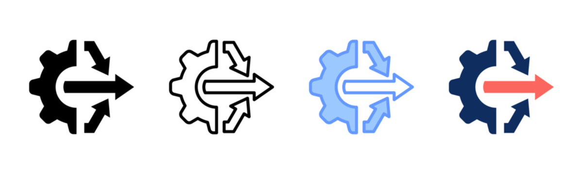 Streamline icon sheet multiple style collection