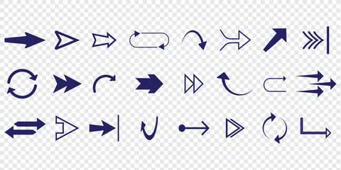Arrow icons. arrow symbols, and arrow variations.