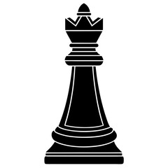 Fototapeta premium black chess king