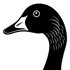 head of a goose