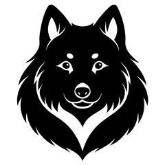 Fototapeta premium wolf head tattoo