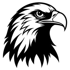 Obraz premium eagle head vector