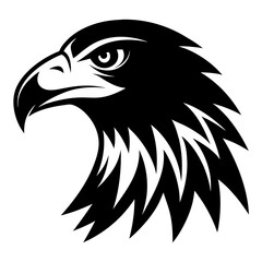 Fototapeta premium eagle head vector illustration