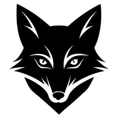 wolf head vector