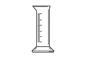 Graduated Cylinder Illustration