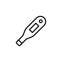 Thermometer icon vector