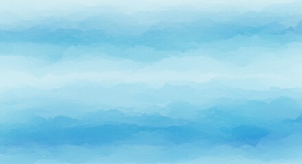 Obraz premium Abstract Watercolor Background Blue Sky