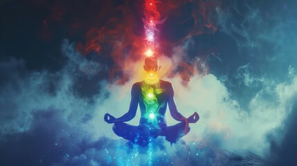 Visual depiction of chakras, highlighting spiritual abilities and gifts.