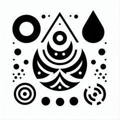 image, illustration, vector, vector snowflakes, abstract design element, metallic glossy icon, abstract sphere, celtic knot symbol, seamless floral pattern, illustration of an abstract background.