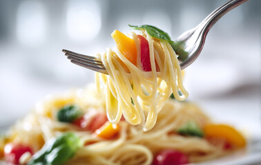 Delicious Spaghetti with Cherry Tomatoes and Basil
